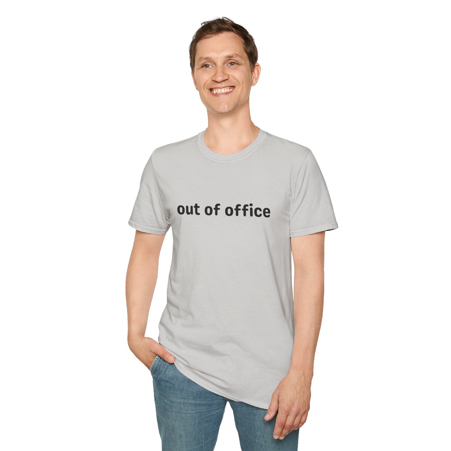 Out of Office T-Shirt — Casual Vacation & Weekend Tee