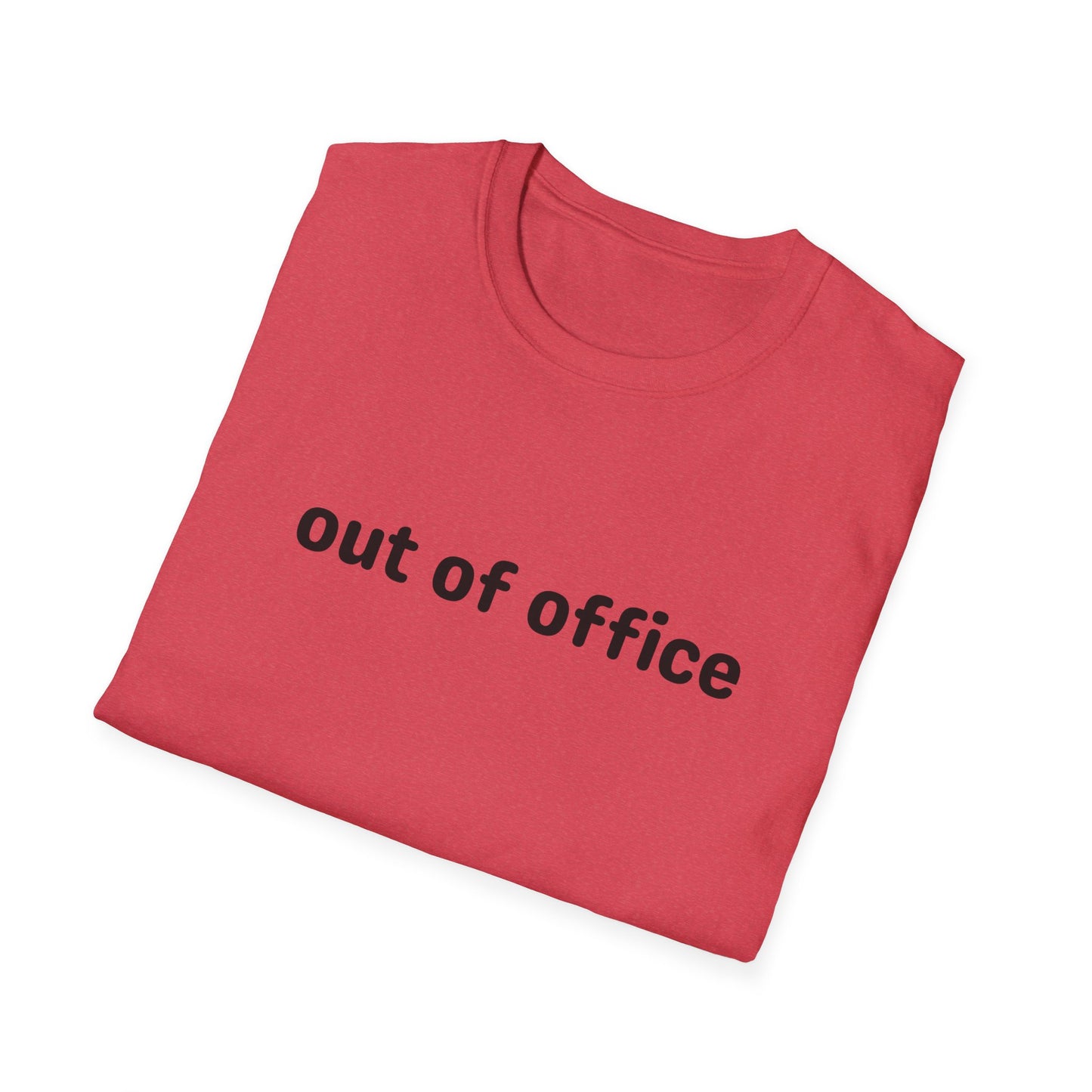 Out of Office T-Shirt — Casual Vacation & Weekend Tee