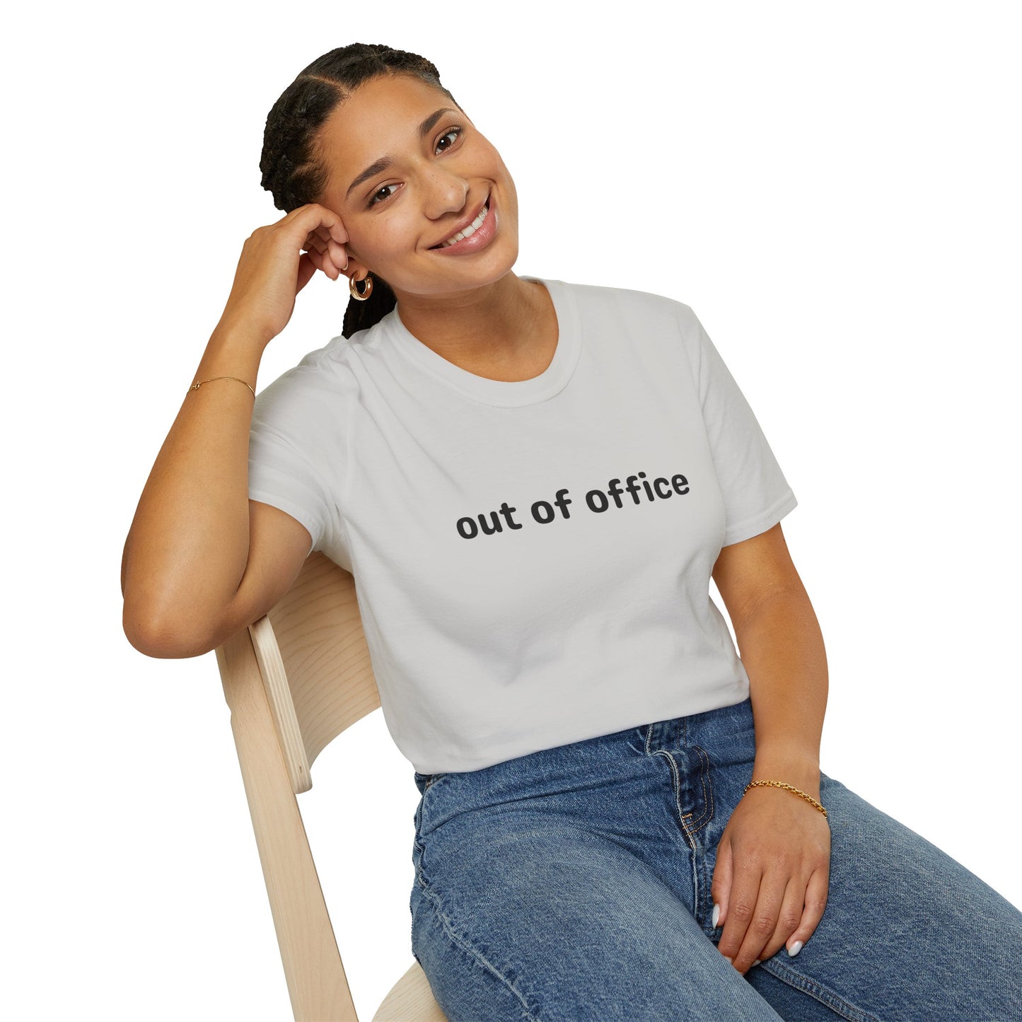 Out of Office T-Shirt — Casual Vacation & Weekend Tee