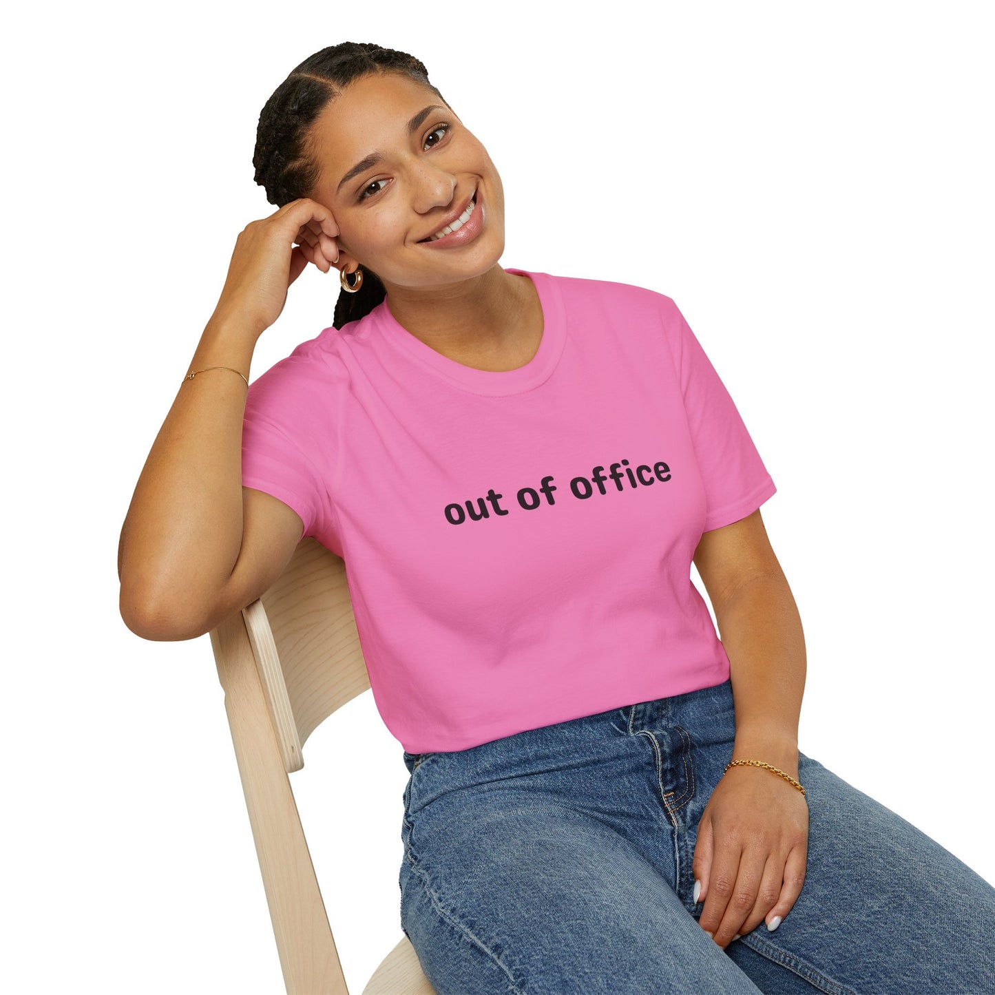 Out of Office T-Shirt — Casual Vacation & Weekend Tee