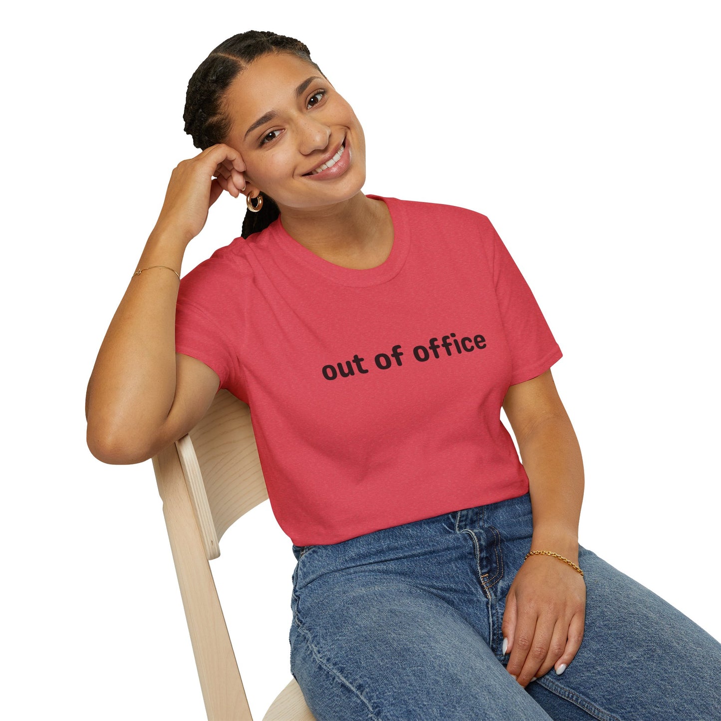 Out of Office T-Shirt — Casual Vacation & Weekend Tee