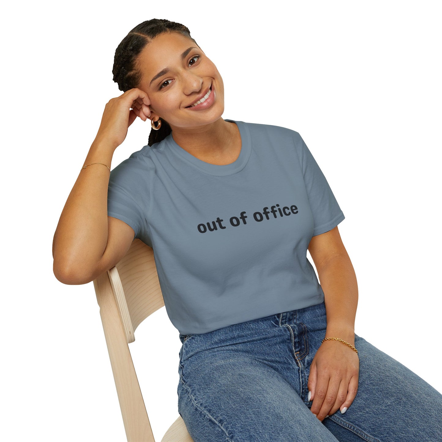 Out of Office T-Shirt — Casual Vacation & Weekend Tee