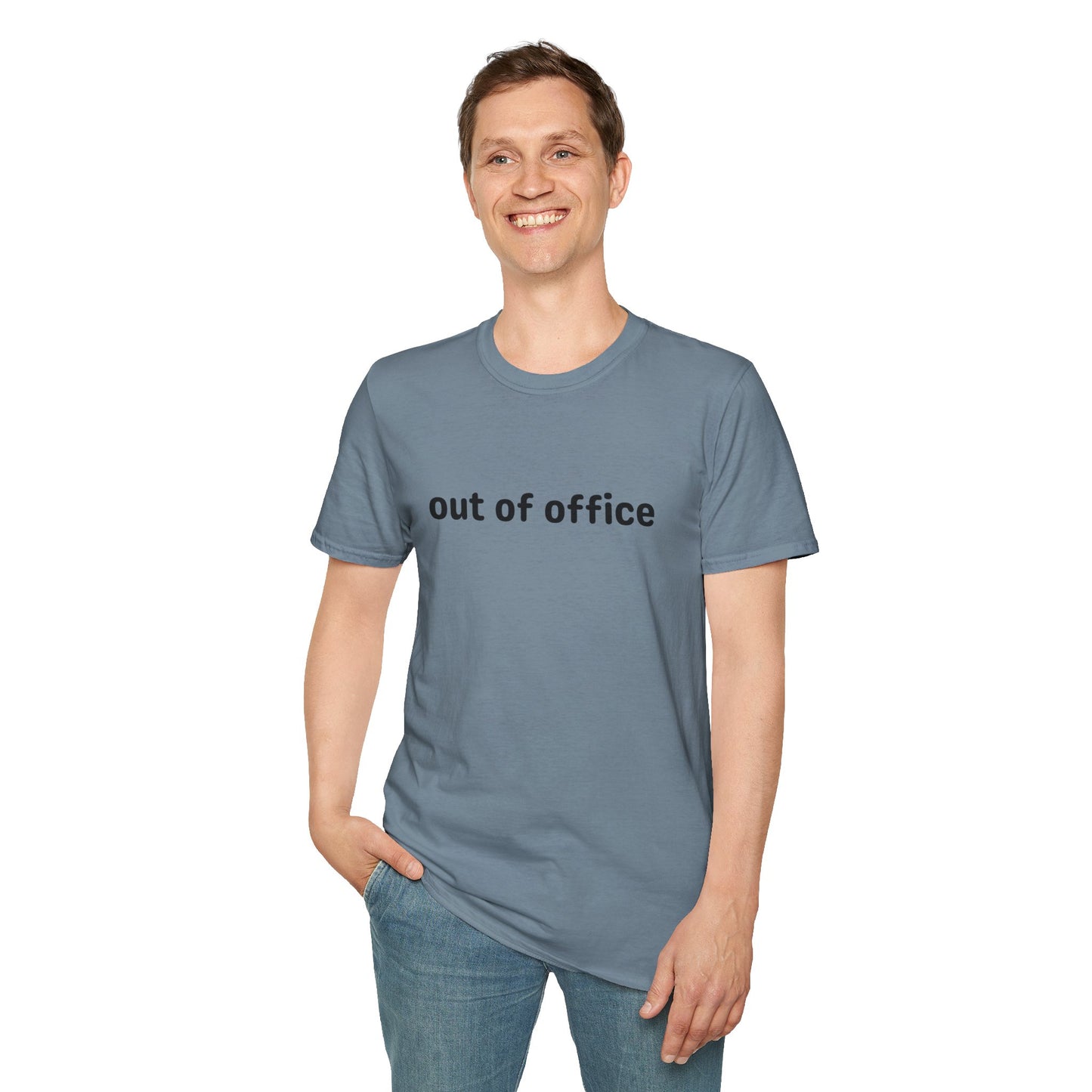 Out of Office T-Shirt — Casual Vacation & Weekend Tee