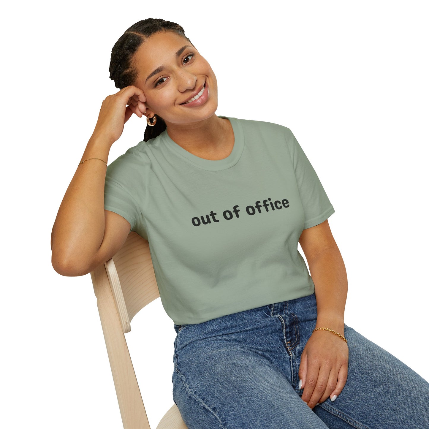 Out of Office T-Shirt — Casual Vacation & Weekend Tee