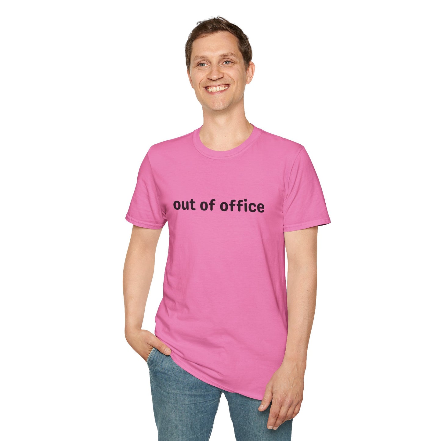 Out of Office T-Shirt — Casual Vacation & Weekend Tee