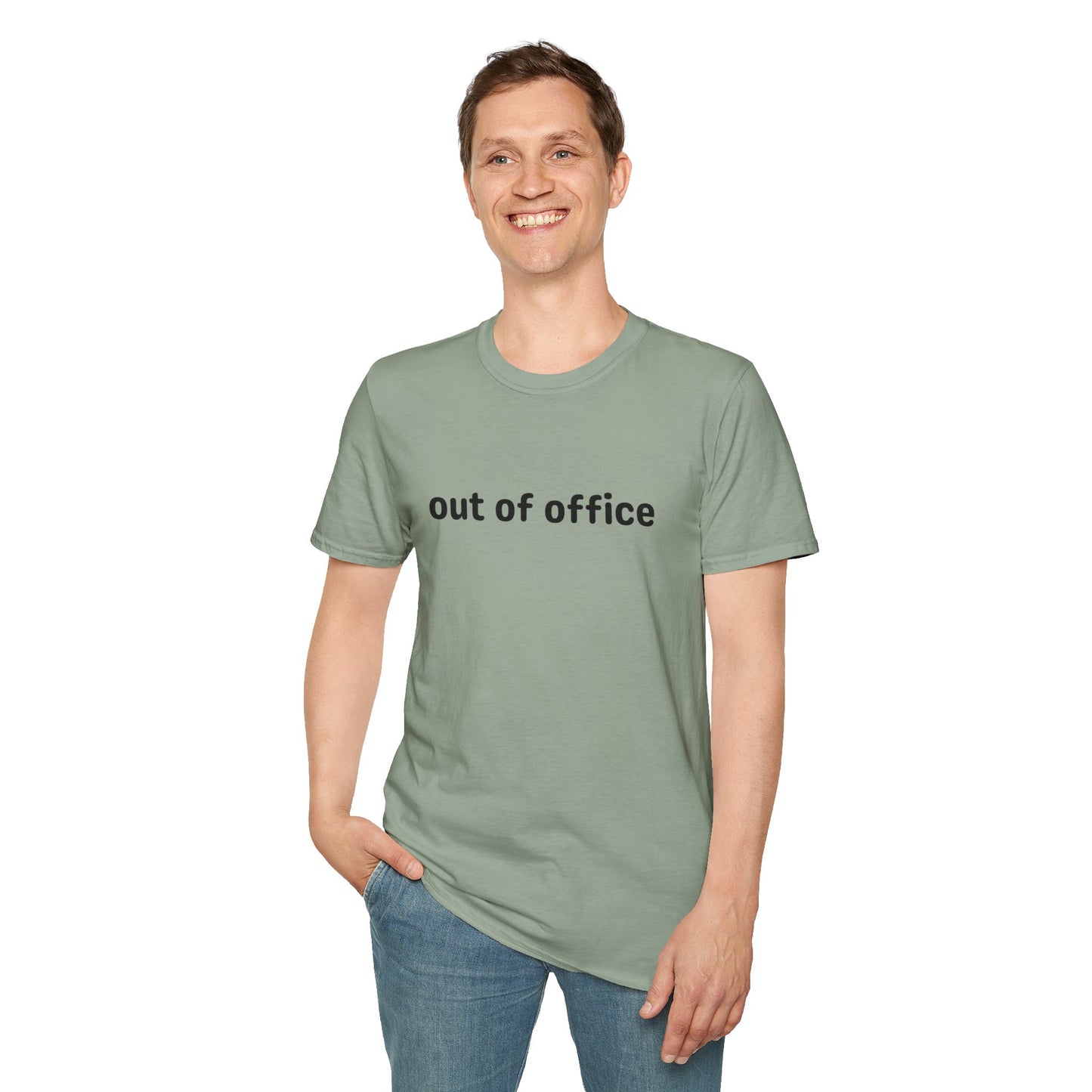 Out of Office T-Shirt — Casual Vacation & Weekend Tee